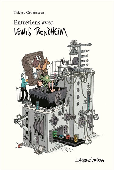 Couverture de Entretiens avec Lewis Trondheim