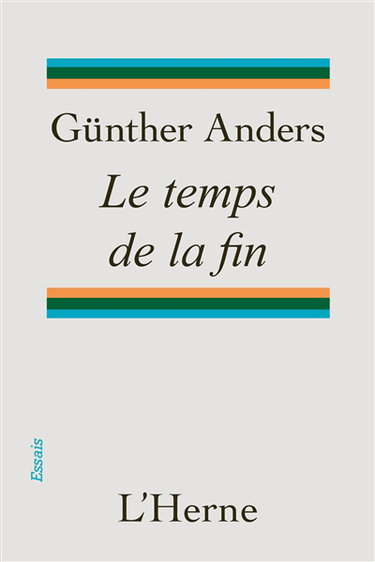 Couverture de Le temps de la fin
