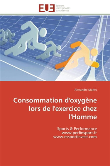 Couverture de Consommation d'oxygène lors de l'exercice chez l'homme