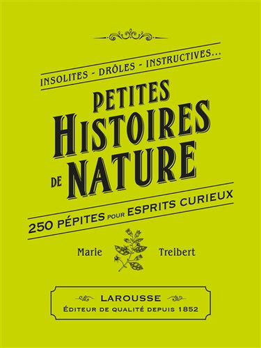 Couverture de Petites histoires sur-naturelles : petite bibliothèque du savoir insolite