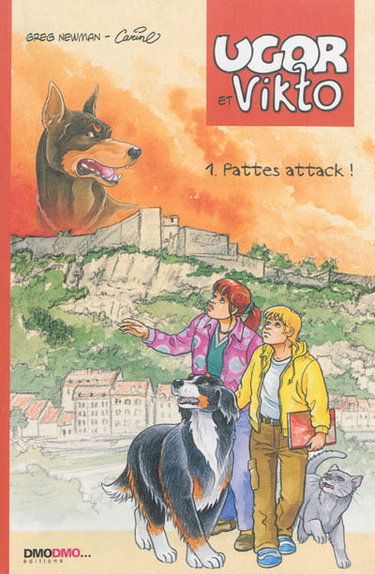 Couverture de Ugor et Vikto. Vol. 1. Pattes attack !