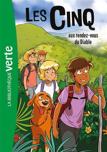 Couverture de Les Cinq. Vol. 42. Les Cinq aux rendez-vous du diable