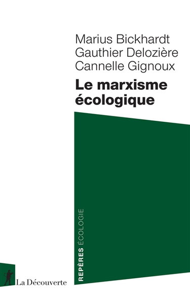 Couverture de Le marxisme écologique