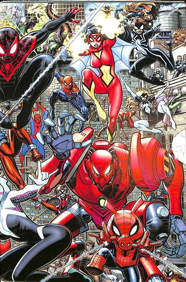 Couverture de Coffret Spider-Man : Spider-Verse