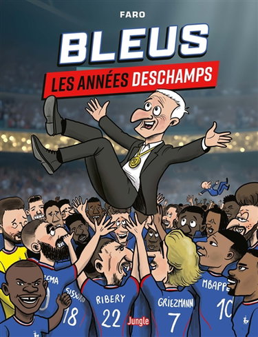 Couverture de Bleus, les années Deschamps