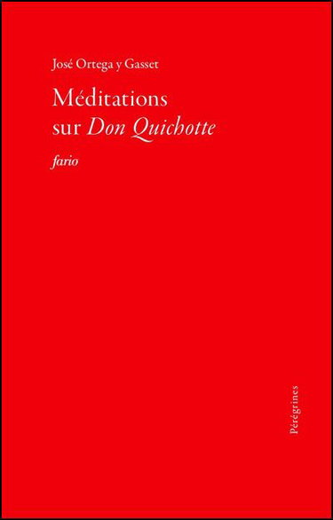 Couverture de Méditations sur Don Quichotte