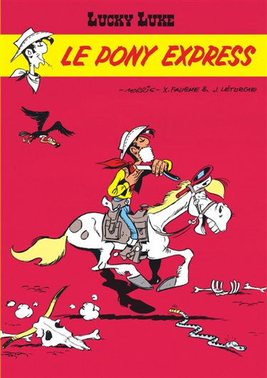 Couverture de Lucky Luke. Vol. 28. Le Pony express