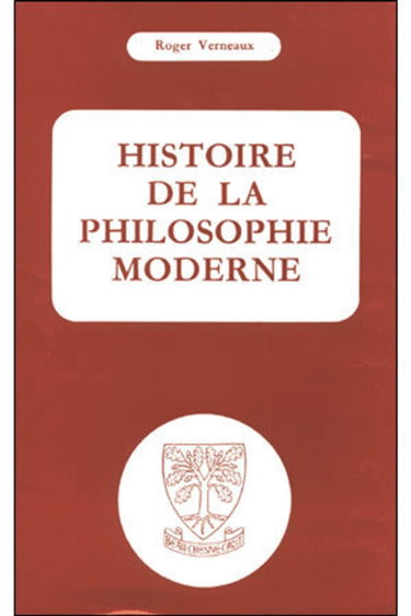 Couverture de Histoire de la philosophie moderne