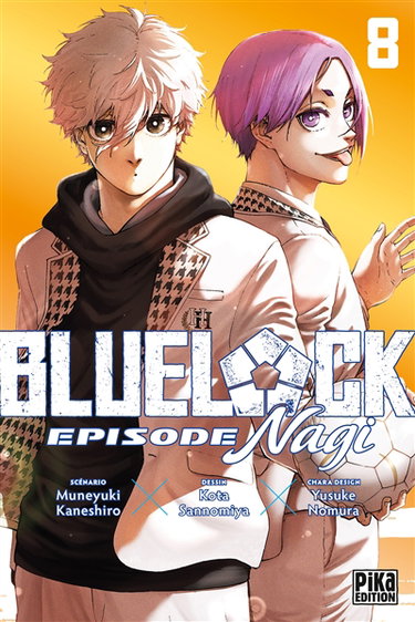 Couverture de Blue lock : épisode Nagi. Vol. 8