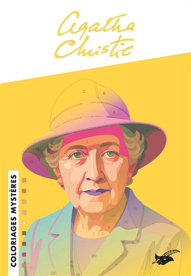 Couverture de Agatha Christie : coloriages mystères