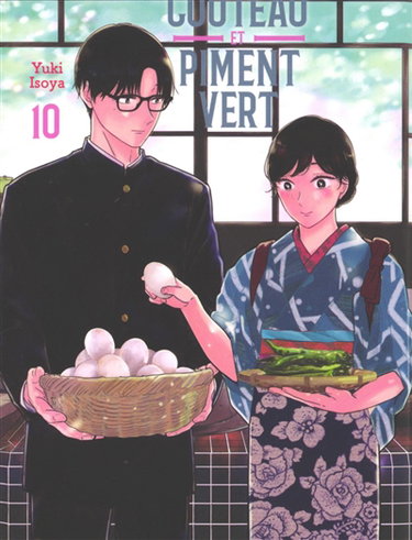 Couverture de Couteau et piment vert : les recettes d'Ichika. Vol. 10