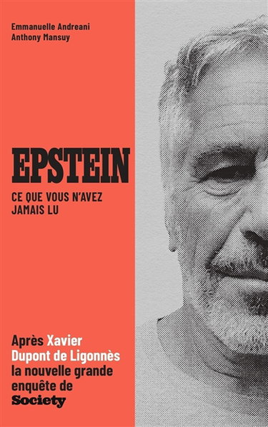 Couverture de Epstein : ce que vous n'avez jamais lu