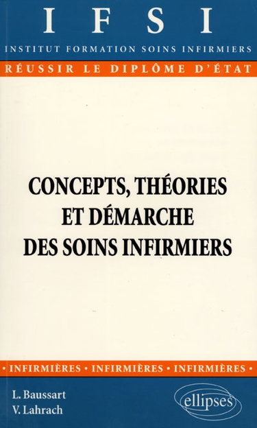 Couverture de Concepts, théories et démarche des soins infirmiers