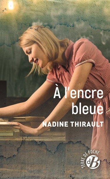Couverture de A l'encre bleue