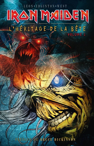 Couverture de Iron Maiden, l'héritage de la Bête. Vol. 1