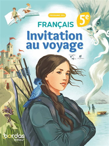 Couverture de Invitation au voyage : français 5e : programme 2026