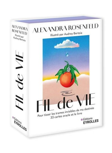 Couverture de Fil de vie : pour tisser les trames invisibles de ma destinée : 33 cartes oracle et le livre