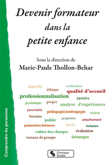 Couverture de Devenir formateur dans la petite enfance