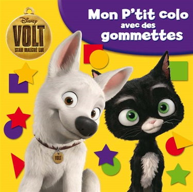 Couverture de Volt, star malgré lui : mon p'tit colo avec des gommettes