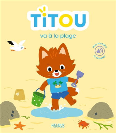 Couverture de Titou va à la plage