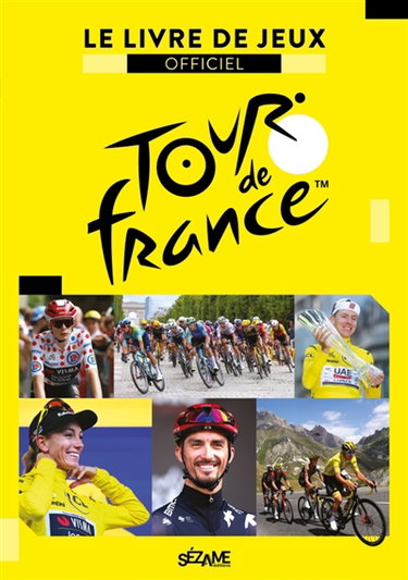 Couverture de Tour de France : le livre de jeux officiel 2026