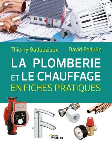 Couverture de La plomberie et le chauffage en fiches pratiques