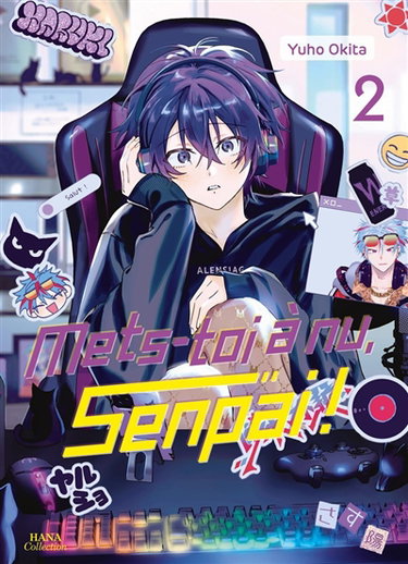 Couverture de Mets-toi à nu, senpai !. Vol. 2