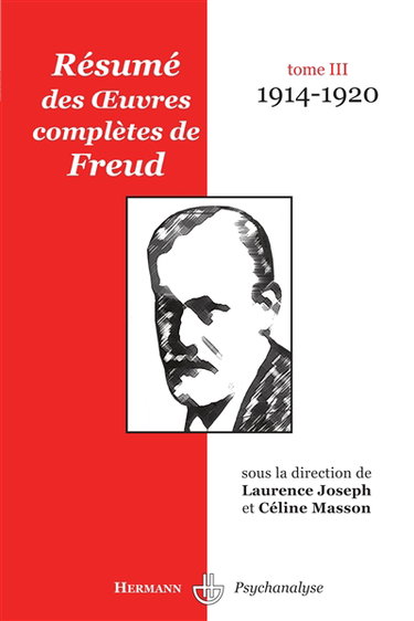 Couverture de Résumé des oeuvres complètes de Freud. Vol. 3. 1914-1920