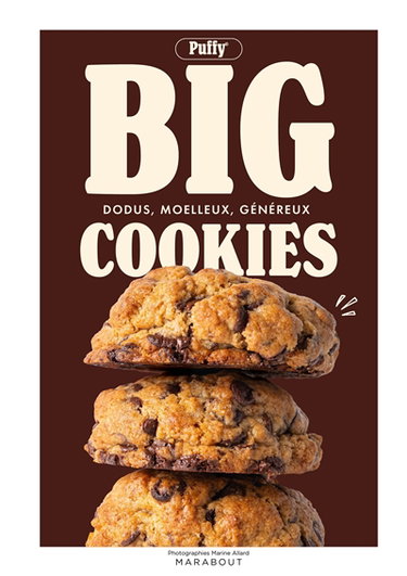 Couverture de Big cookies : dodus, moelleux, généreux