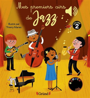 Couverture de Mes premiers airs de jazz. Vol. 2