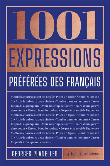 Couverture de Les 1.001 expressions préférées des Français