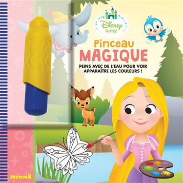 Couverture de Disney baby : Raiponce : pinceau magique