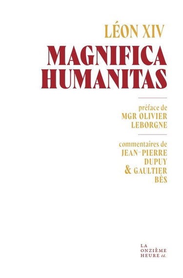 Couverture de Magnifica humanitas : lettre encyclique sur la protection de la personne humaine à l'ère de l'intelligence artificielle
