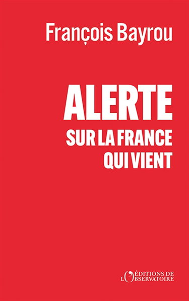 Couverture de Alerte sur la France qui vient