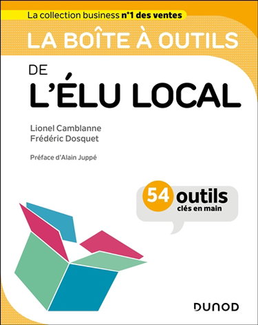 Couverture de La boîte à outils de l'élu local : 60 outils clés en main