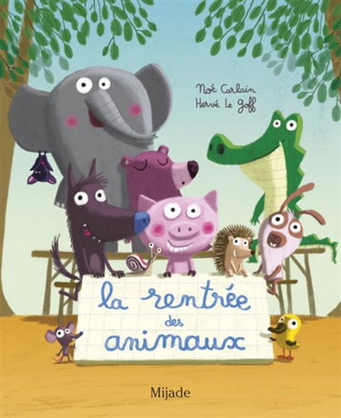 Couverture de La rentrée des animaux