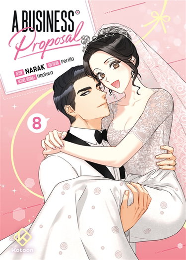 Couverture de A business proposal. Vol. 8