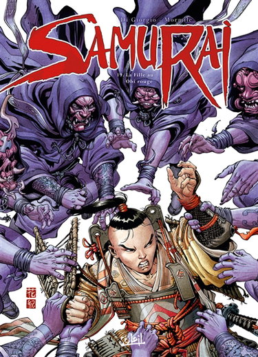 Couverture de Samurai. Vol. 19. La fille à obi rouge