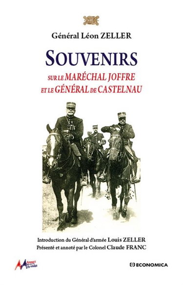 Couverture de Souvenirs sur le maréchal Joffre et le général de Castelnau