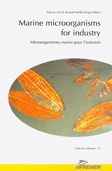 Couverture de Marine microorganisms for industry. Microorganismes marins pour l'industrie