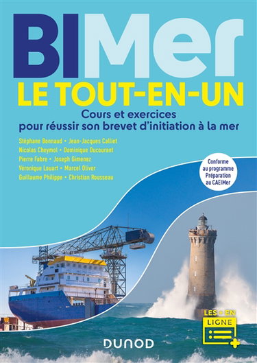 Couverture de BIMer : le tout-en-un : cours et exercices pour réussir son brevet d'initiation à la mer