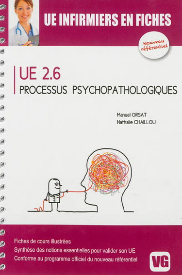 Couverture de UE 2.6, processus psychopathologiques