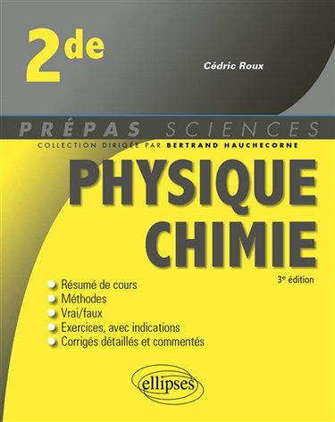 Couverture de Physique chimie 2de