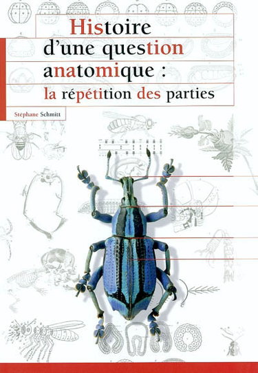 Couverture de Histoire d'une question anatomique : la répétition des parties