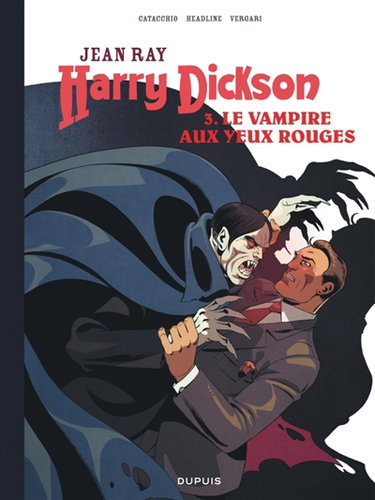 Couverture de Harry Dickson. Vol. 3. Le vampire aux yeux rouges