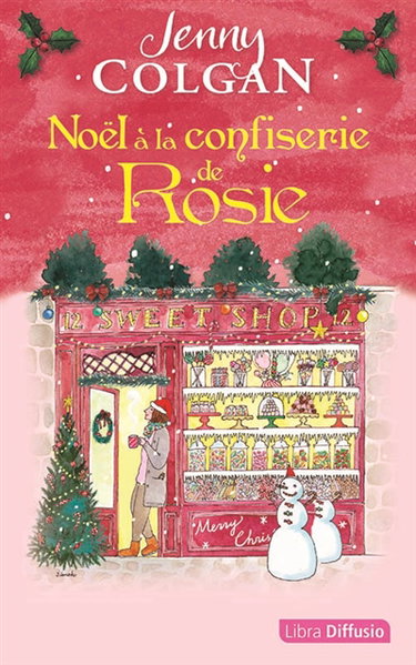 Couverture de Noël à la confiserie de Rosie