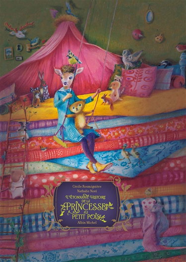 Couverture de L'étonnante histoire de la princesse au petit pois