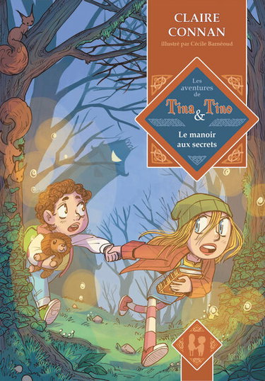 Couverture de Les aventures de Tina & Tino. Vol. 1. Le manoir aux secrets