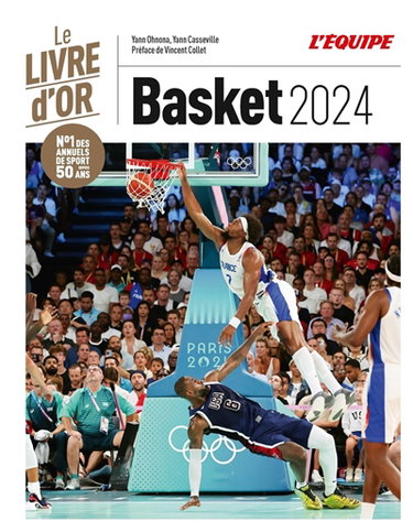 Couverture de Basket 2024 : le livre d'or
