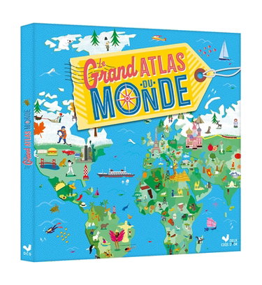 Couverture de Le grand atlas du monde